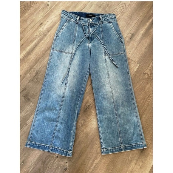 HUDSON Wide Leg Crop Jeans - Picture 4 of 6